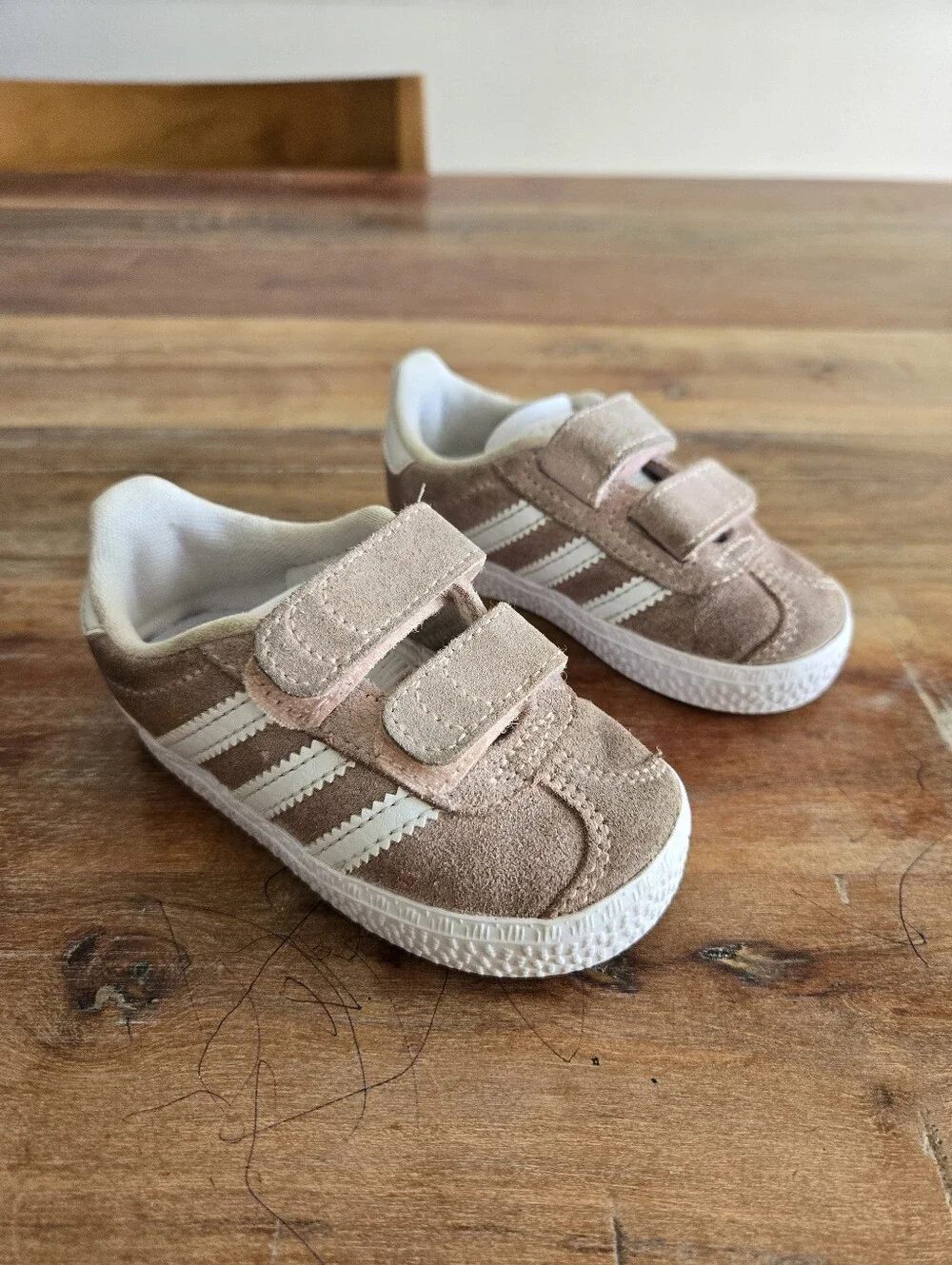 adidas pink suede